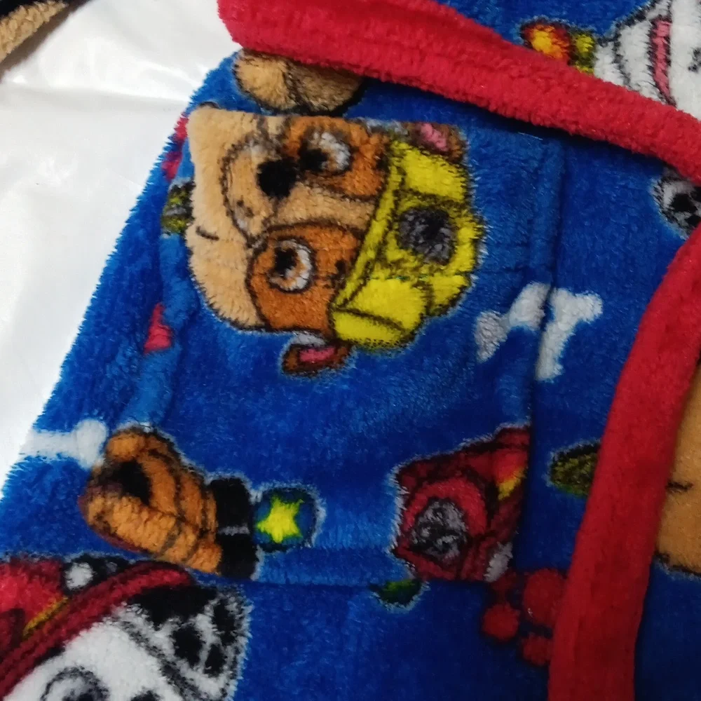 Nickelodeon Blue and Red Kids Pajama Robe - Picture 4 of 11